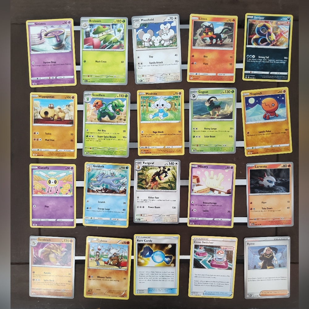 Pokemon Trading Card Collection 20 Cards